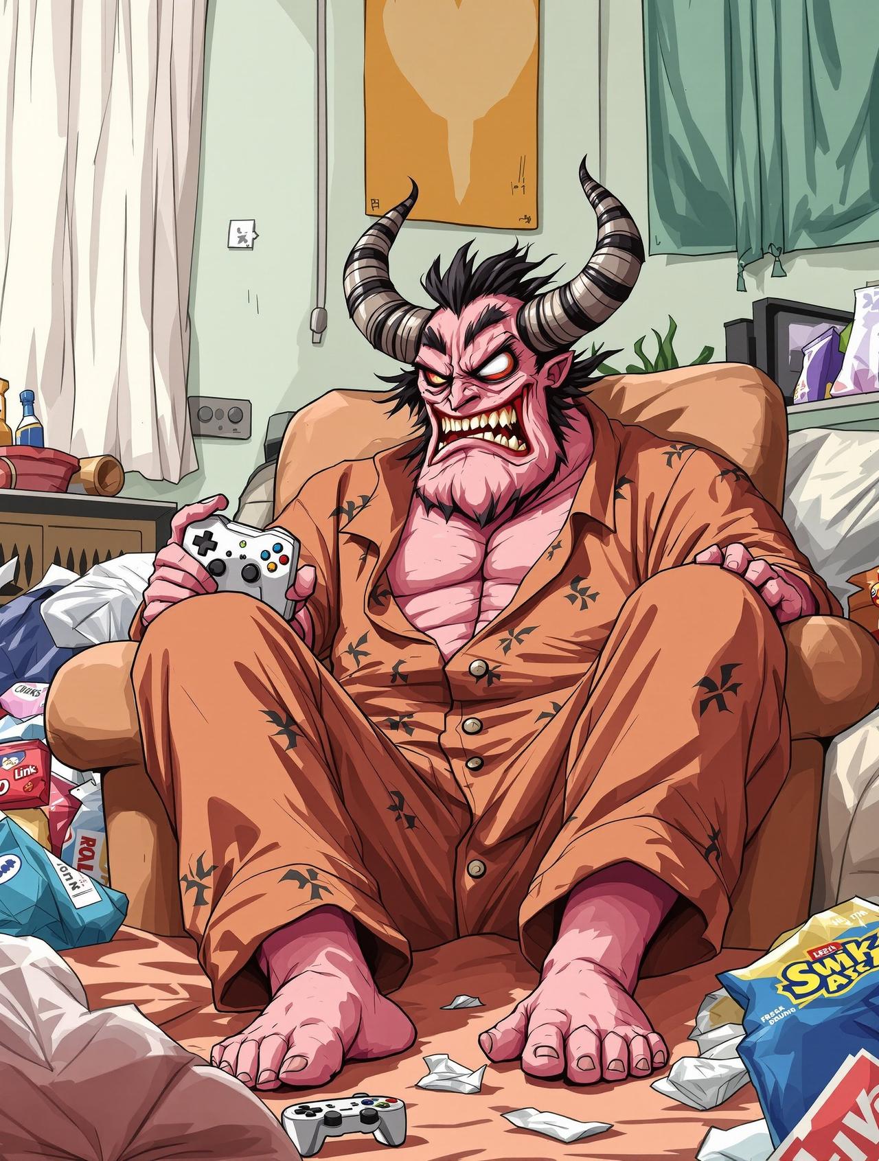 魔王大人想退休 - 3d漫画